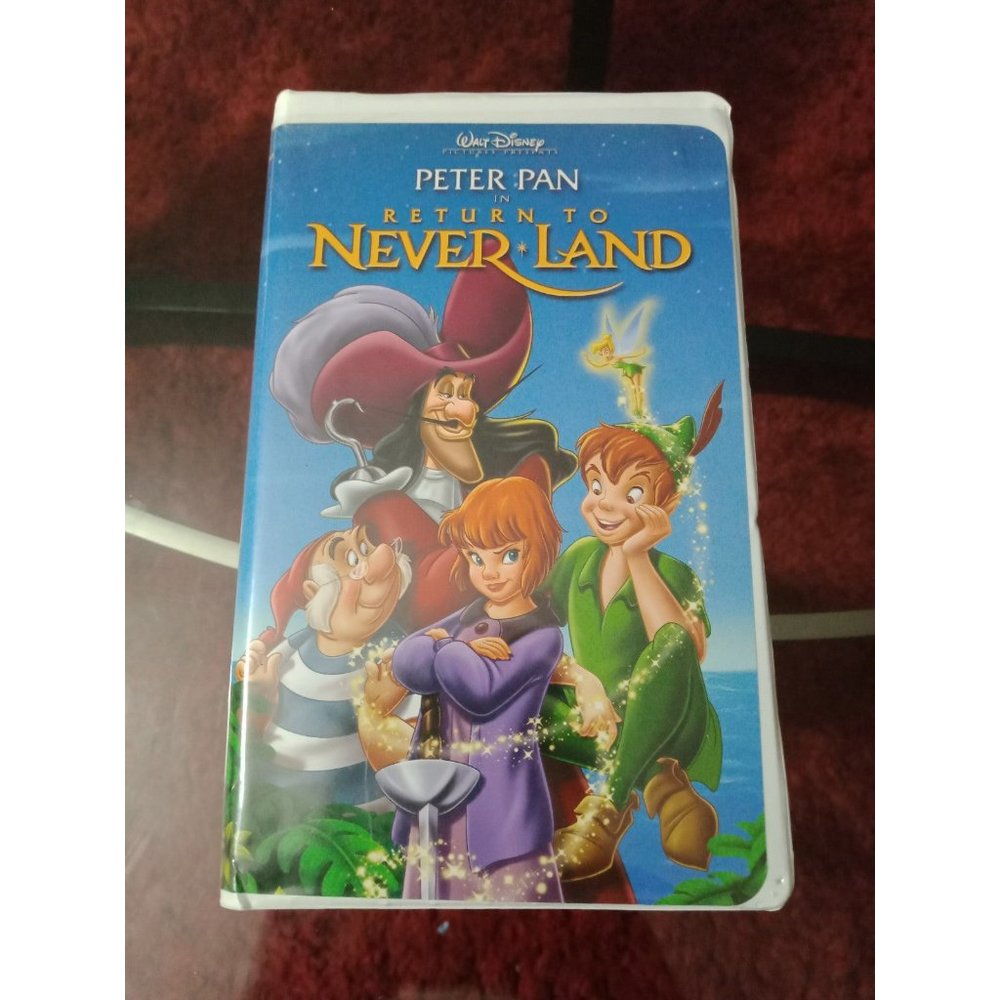 Peter Pan return to Neverland VHS